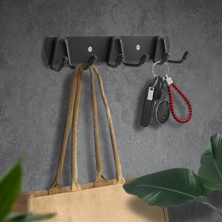 Cappio CVT003 hanger, metallic, three -rose, black color