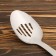 Serving spoon-shumovka with a wooden handle 35 cm, scooped 10x7 cm