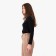 Women's longliva Minaku: Basic Line Black Color, Rr. 48