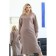 Women's dress, size 48, beige color