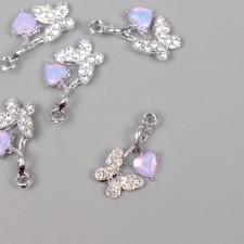 Decor for creativity metal, rhinestones 