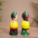 Souvenir "couple" wood (set 2 pcs) 15 cm