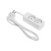 Extension cord Standard 2 nests, 1.5m, 3x1.0mm², s/h, white rexant