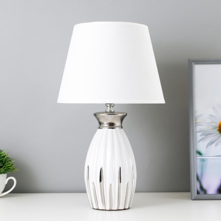 Highway lamp 16514/1 E14 40W Belo-chromium 22x22x38 cm Risalux