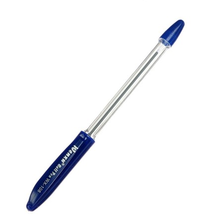 Ballic handle 0.5 mm, blue rod, with a rubber holder (barcode on a piece)-3