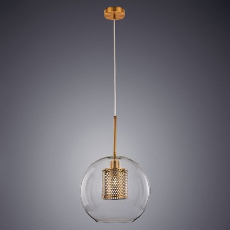 Manchester lamp, 1x60W E27, bronze color-1