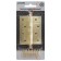 Universal loop Fuaro 4bb/a/BL 100x75x2.5 CP, color chrome