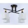 Suspended chandelier Ambrella Light, Modern, TR9497, 4HE27, Black Color