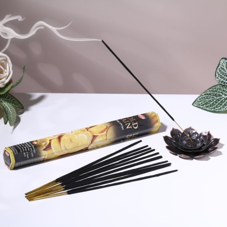 Incense hem "Gold Rain. Golden Rain", 20 wands in packaging, hexagon