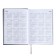Dated diary 2024 A5 176 sheets, Devente.gold rush, firm cover of artificial leather, liesse, white block 70 g/m2, Gray