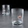 Set "impenetrable. Limited black", curtain with a bullet, 2 cups for whiskey with a bullet