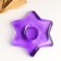 Crystal flower candlestick 3x15cm, 20 ml lilac