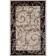 Rectangular carpet Merinos colizey, size 100x200 cm, color Cream-Black