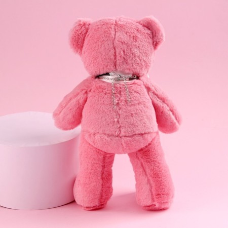 Soft toy "The most beautiful", pink bear-3