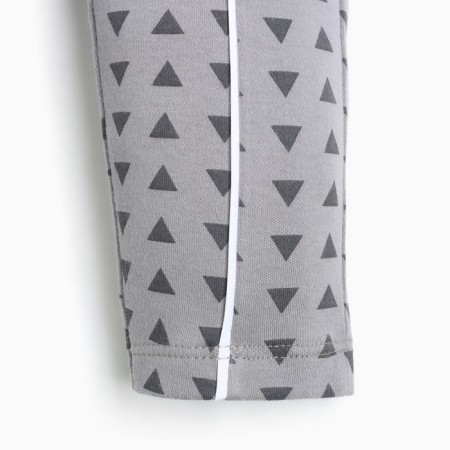 Pants for children, gray color, height 68cm-2
