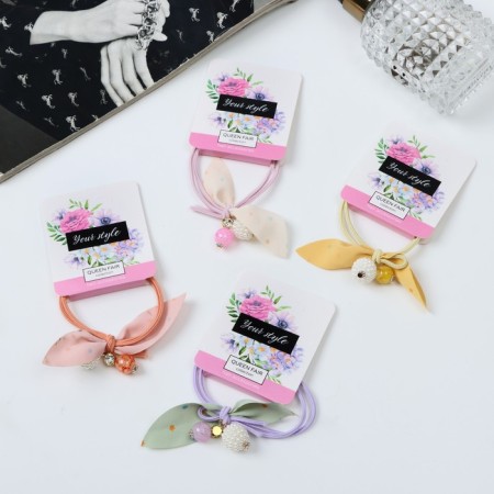 Hair gum "Alice" Bantik Stars, 5 cm, mix-1