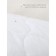 The pillow is quilted, size 40x60 cm