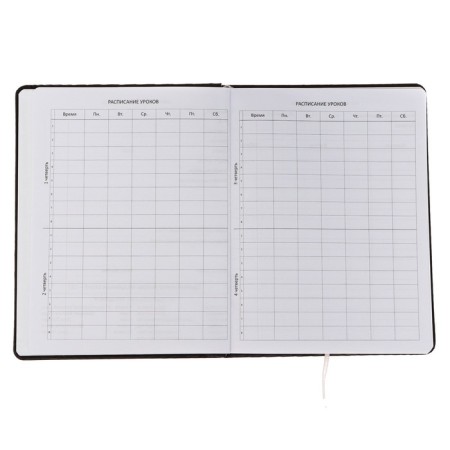 Universal diary for Tokyo grade 1-11, hard cover, artificial leather, silk-screen printing, Lyasse, 80 g/m2-4