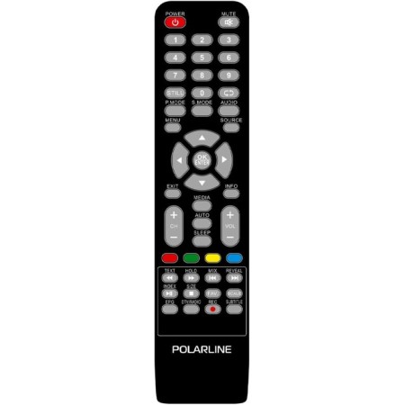 TV LED POLARLINE 32 "32PL14TC Frameless Black HD 60HZ DVB-T2 DVB-C USB WiFi (106694-4