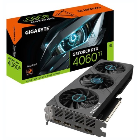 Gigabyte PCI-E 4.0 GV-N406TEAGLE-8GD NVIDIA GEFORCE RTX 406060TI 8GB 128BIT GDDR6 1070391-6