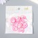 Decor for creativity "Number 8 with an animal" set 10 pcs 2x1.9 cm