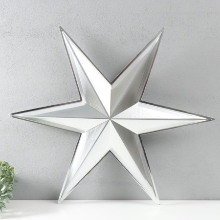 Figure "Star of Pereniamous" Big Silver, 55.7x64 cm-2