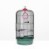 Bird cage is round, three -tier welded, small pallet, 33 x 77 cm, mix of flowers