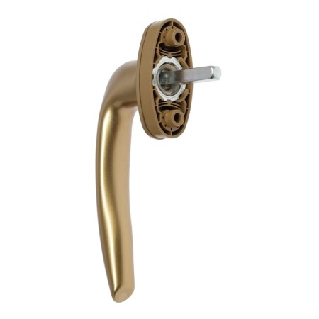 Window handle RHAPSODY, pin 35, bronze color 6923814-1