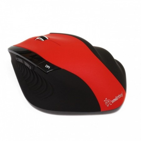 Mouse Smartbuy 613AG, wireless, optical, 2000 DPI, 2XAA, USB, Red-2