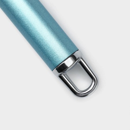 A cerebrium with a handle shallow shade Lagoona, 30 cm, stainless steel, color of blue metallic-8