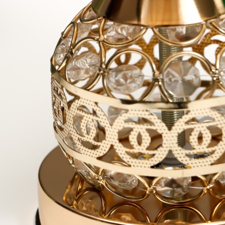 Hell lamp "Florence" E27 40W gold 23x23x30 cm Risalux-5