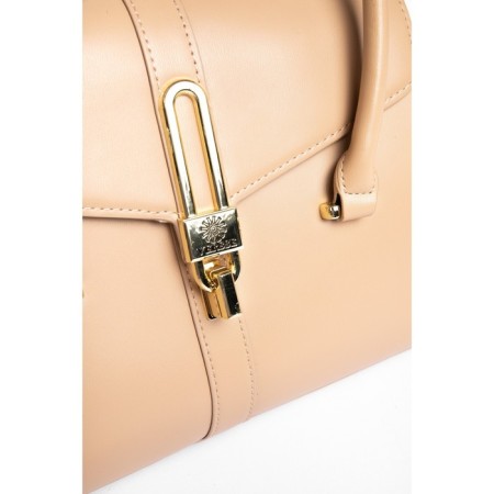 Women's bag, eco-leather, Versse light beige, 29x11x22 cm-2