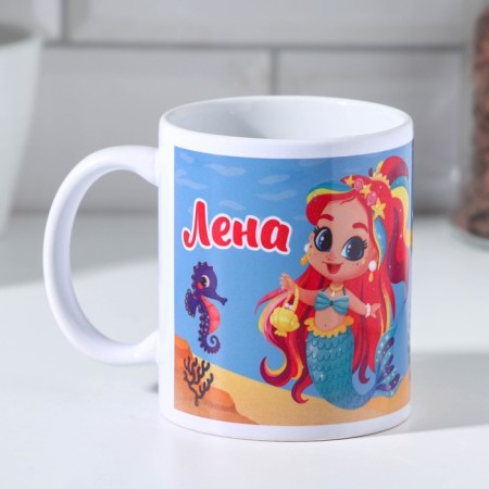 Lena sublimation mug 320 ml, with application