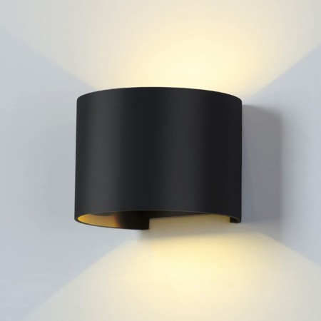 Elektrostandard lamp, 7 watts, LED, 4000K, 470LM, IP54, wall, Techno 1518 Led Black