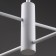 Freya FR5363CL-04W TACTIC, 845x845x775 mm ceiling lamp, GX53, 4x32W, white color
