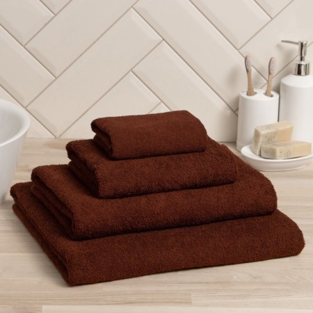 Terry towel economy and I 30*60 cm, col. chocolate, 100% cotton, 350 g/m2-4