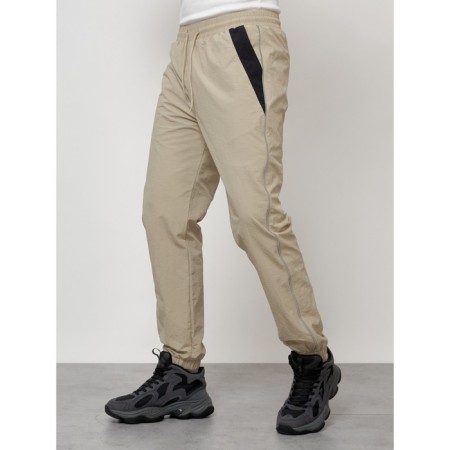 Sports suit men's, size 48, beige color-5