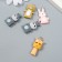Decor for creativity Plastic "animals with a loop" mix 0.6x1.7x2.8 cm