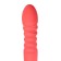 Stimulator with the up & Down Flovetta Flox, 21.5 cm, silicone, coral color