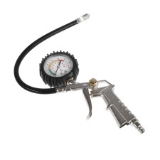 Pistol for pumping wheels with a pressure gauge M5
