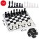 Board game 2 in 1: chess and checkers, plastic figures, cardboard 30 x 30 cm field