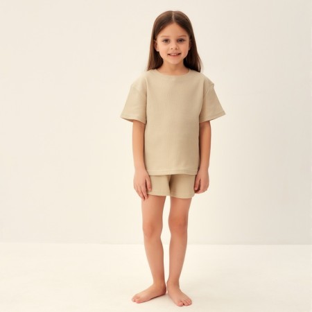 Pajama Children's SL Home P 34 (122-128), beige-2