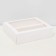 Box for confectionery, 22.1 x 25.5 x 6.5, white