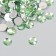 Decor for creativity plastic "Rhinestones. Light green" set 300 pcs d = 0.8 cm