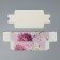 Box for Makarun, confectionery packaging “You with love”, peonies, 5.5 x 18 x 5.5 cm