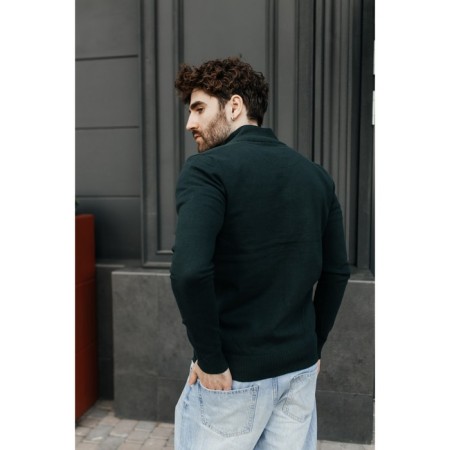 Male jumper, size 56, emerald color-10