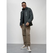 Sports male jacket, size 56, dark gray color