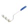 Mini-veil tundra, microfiber, 150 mm, handle d = 6 mm, d = 15 mm, pile 9 mm