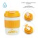 Thermostatic, 400 ml, "master K", yellow