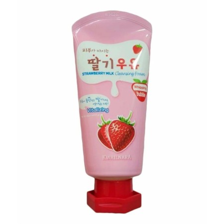 Faith Foam with strawberry extract Kwailnara Strawberry Milk Cleansing Foam 120 ml